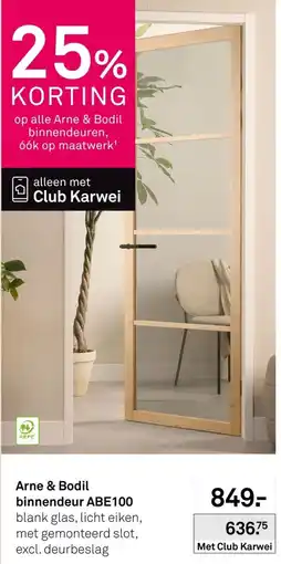 Karwei Arne & Bodil binnendeur ABE100 aanbieding