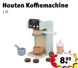 Kruidvat Houten Koffiemachine aanbieding