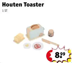 Kruidvat Houten Toaster aanbieding