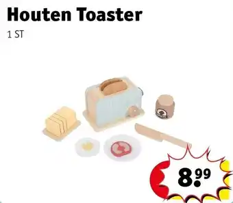 Kruidvat Houten Toaster aanbieding
