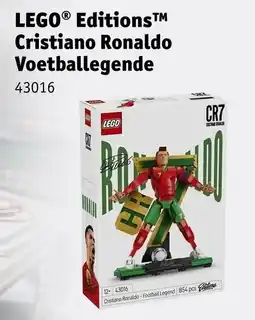 Kruidvat Lego Editions Cristiano Ronaldo Voetballegende 43016 aanbieding