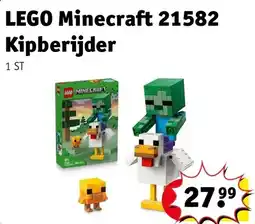 Kruidvat LEGO Minecraft Kipberijder aanbieding