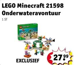 Kruidvat lego minecraft onderwateravontuur aanbieding