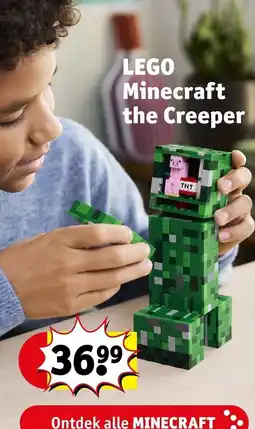 Kruidvat lego minecraft the creeper aanbieding