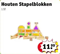 Kruidvat Houten Stapelblokken aanbieding