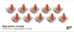 Karwei Wago lasklem, 3-voudig aanbieding