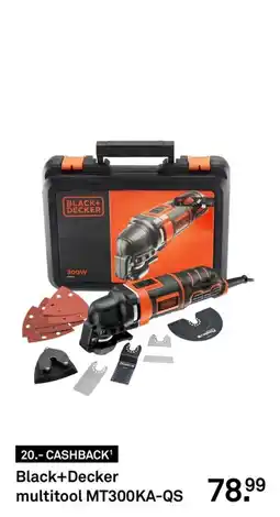 Karwei Black+Decker multitool MT300KA-QS aanbieding