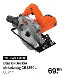 Karwei Black+decker cirkelzaag aanbieding