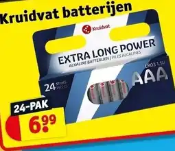 Kruidvat Kruidvat batterijen aanbieding