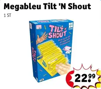 Kruidvat Megableu Tilt 'n Shout aanbieding
