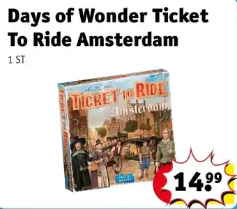 Kruidvat ticket to ride amsterdam aanbieding