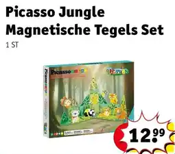 Kruidvat Picasso Jungle Magnetische Tegels Set aanbieding