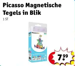 Kruidvat Picasso magnetische tegels in blik aanbieding