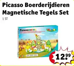 Kruidvat Picasso boerderijdieren magnetische tegels set aanbieding