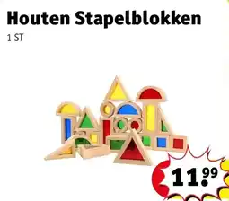 Kruidvat Houten Stapelblokken aanbieding