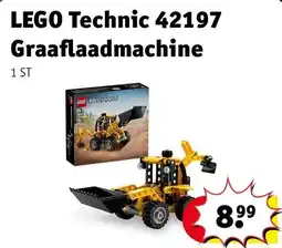 Kruidvat lego technic graaflaadmachine aanbieding