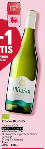 Delhaize Viña Sol Bio 2025 aanbieding