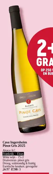 Cave Ingersheim Pinot Gris 2025