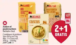 Delhaize Zaden of peulvruchten aanbieding
