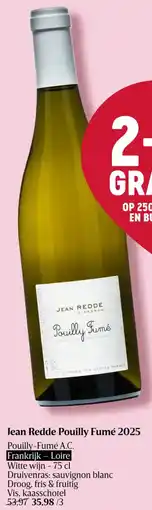 Delhaize Jean Redde Pouilly Fumé 2025 aanbieding