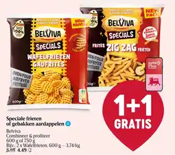 Delhaize Speciale frieten of gebakken aardappelen aanbieding