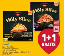 Delhaize Pizza Iglo - Holy Slice aanbieding