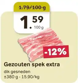 Bon Ap Gezouten spek extra aanbieding