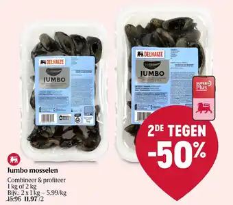 Jumbo mosselen