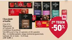 Delhaize Chocolade of koffie aanbieding