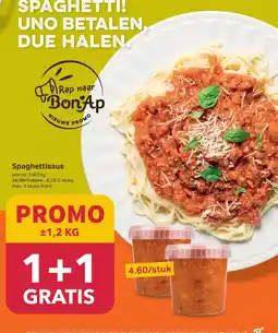Bon Ap Spaghettisaus aanbieding