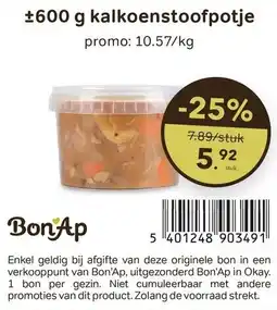 Bon Ap kalkoenstooftpotje aanbieding
