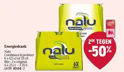 Delhaize Energiedrank Nalu aanbieding