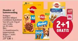 Delhaize Honden- of kattenvoeding aanbieding