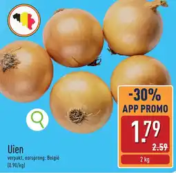 ALDI Uien aanbieding