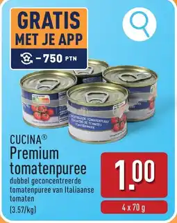 ALDI Cucina premium tomatenpuree aanbieding