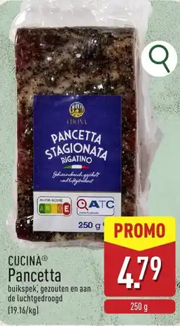 ALDI Cucina pancetta aanbieding