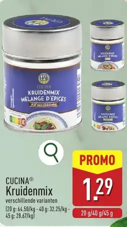 ALDI Cucina kruidenmix aanbieding