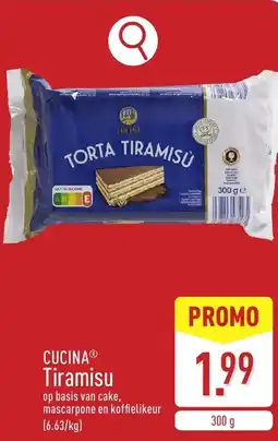 ALDI Cucina tiramisu aanbieding
