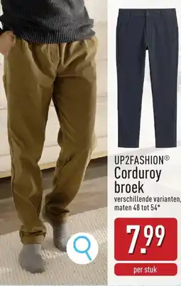 ALDI Up2fashion corduroy broek aanbieding
