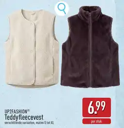 ALDI Up2Fashion Teddyfleecevest aanbieding