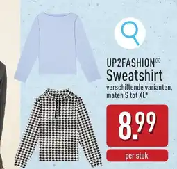 ALDI Up2Fashion Sweatshirt aanbieding