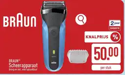 ALDI Braun Scheerapparaat aanbieding