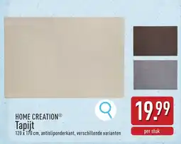 ALDI Home Creation tapijt aanbieding