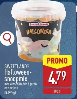 ALDI Sweet Land Halloweensnoepmix aanbieding