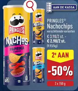 ALDI Pringles Nachochips aanbieding