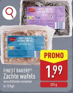 ALDI Finest Bakery Zachte Wafels aanbieding