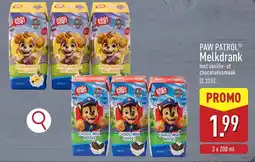 ALDI Paw Patrol Melkdrank aanbieding