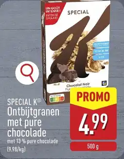 ALDI Special K Ontbijtgranen met Pure Chocolade aanbieding