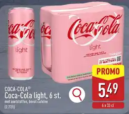 ALDI Coca Cola Light aanbieding