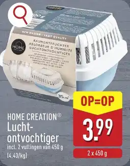 ALDI Home Creation Luchtontvochtiger aanbieding